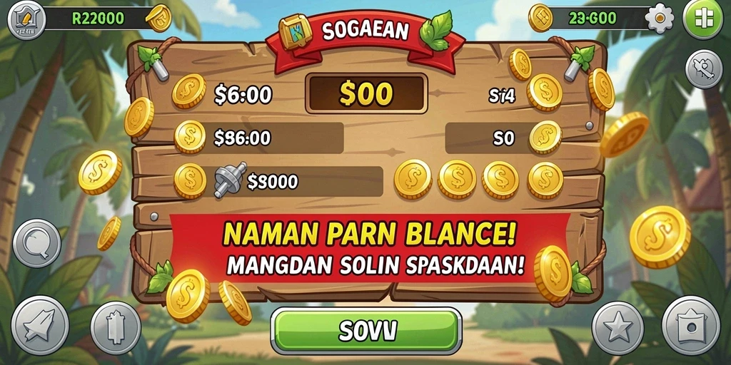 Screenshot menampilkan fitur bonus yang menguntungkan.