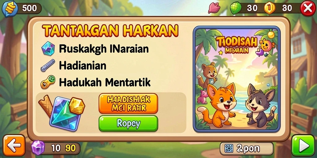 Fitur bonus yang menggiurkan dan menguntungkan.