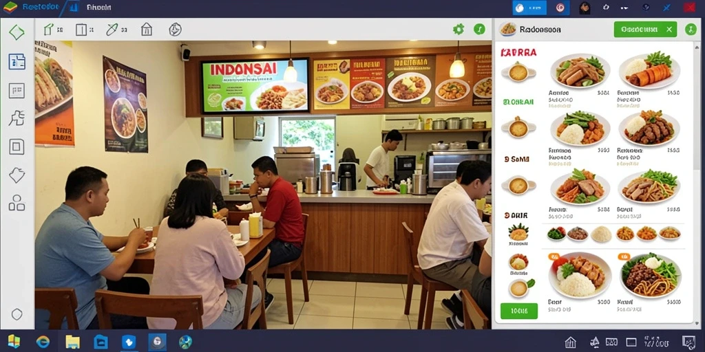 Tampilan fitur sosial untuk berkompetisi dengan teman.