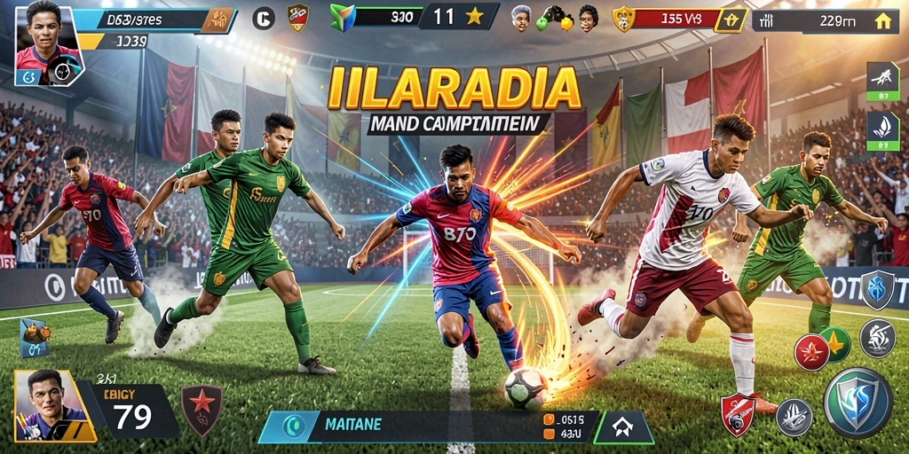 Mode permainan yang variatif dan kompetitif.