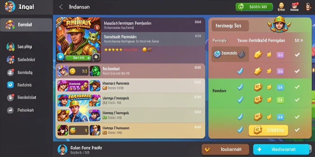 Fitur bonus yang menambah keseruan bermain.