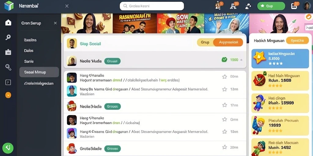Bonus besar dan promosi menarik setiap hari.