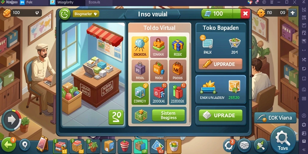 Sistem reward menarik untuk semua pemain.