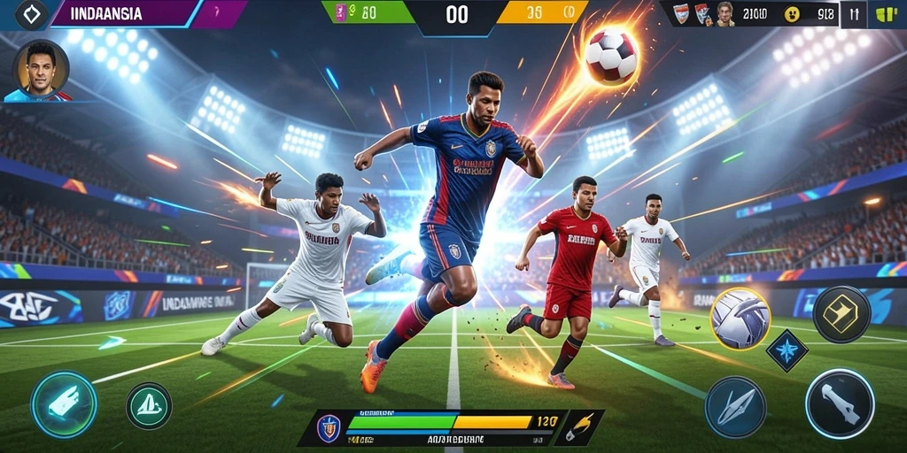 Fitur leaderboard yang menunjukkan peringkat pemain terbaik.