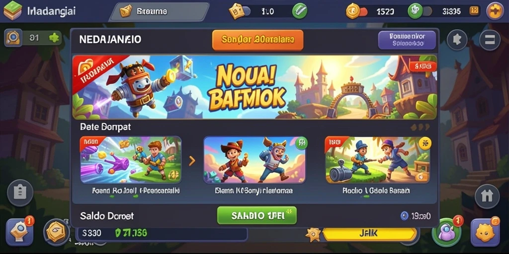 Promosi menarik untuk pengguna baru.